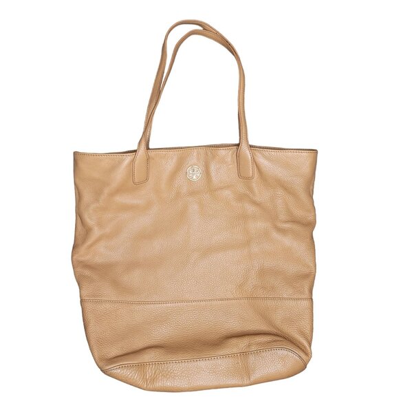 Tory Burch Michelle bucket bag tote Tan Leather Tote bag Large - Picture 3 of 14